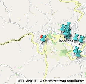 Mappa Via Monte Catria, 62019 Recanati MC, Italia (1.16)