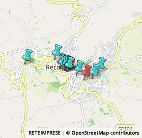 Mappa Via Campo Boario, 62019 Recanati MC, Italia (0.40714)