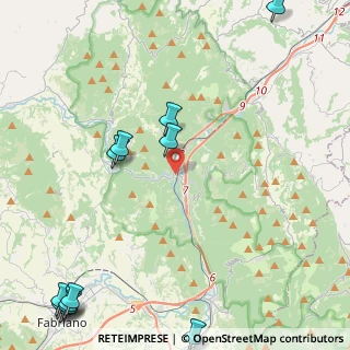 Mappa Parcheggio Grotte di Frasassi via, 60040 Genga AN, Italia (6.97667)