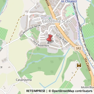 Mappa Via IV Novembre, 79, 53035 Monteriggioni, Siena (Toscana)