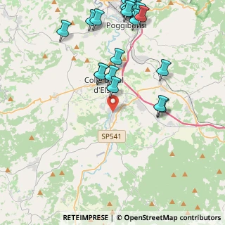 Mappa Strada Comunale S. Marziale, 53034 Colle di Val d'Elsa SI, Italia (5.4345)