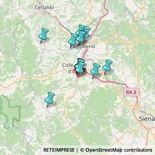 Mappa Strada Comunale S. Marziale, 53034 Colle di Val d'Elsa SI, Italia (5.12929)