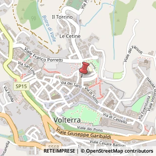 Mappa Via Guarnacci,  2, 56048 Volterra, Pisa (Toscana)