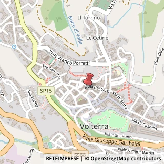 Mappa Via Buomparenti, 7, 56048 Volterra, Pisa (Toscana)