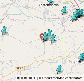 Mappa Via Mascambruni, 62019 Recanati MC, Italia (6.29895)