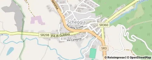 Mappa Scheggia e Pascelupo