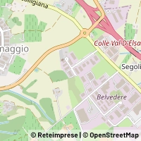 Mapa Colle di Val d'Elsa