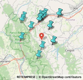 Mappa Contrada Sant'Urbano, 62021 Apiro MC, Italia (7.37526)