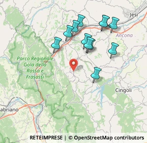 Mappa Contrada Sant'Urbano, 62021 Apiro MC, Italia (7.5175)