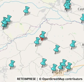 Mappa Via Ginestreto, 62010 Montefano MC, Italia (6.3115)