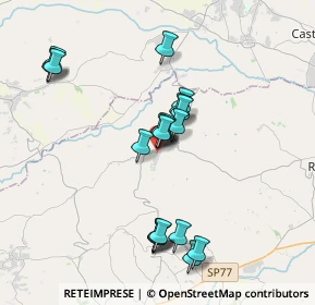 Mappa Via Ginestreto, 62010 Montefano MC, Italia (3.522)