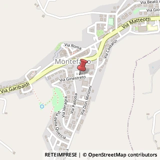 Mappa Via Ginestreto, 23, 62010 Montefano, Macerata (Marche)