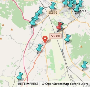 Mappa Via dell'Industria, 52041 Civitella in Val di Chiana AR, Italia (6.0695)