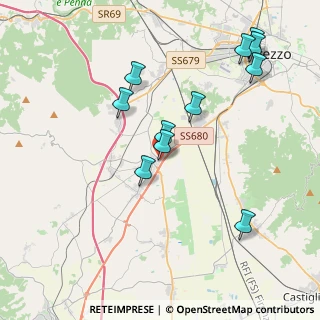 Mappa Via dell'Industria, 52041 Civitella in Val di Chiana AR, Italia (4.24727)