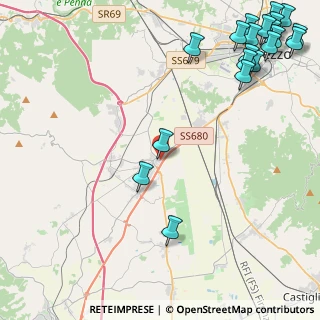 Mappa Via dell'Industria, 52041 Civitella in Val di Chiana AR, Italia (7.005)