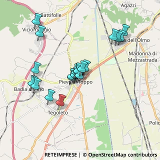 Mappa Via dell'Industria, 52041 Civitella in Val di Chiana AR, Italia (1.703)