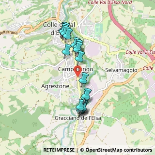 Mappa Viale dei Mille, 53034 Colle di Val d'Elsa SI, Italia (0.902)