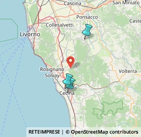 Mappa Castellina Marittima, 56040 Castellina Marittima PI, Italia (46.22333)