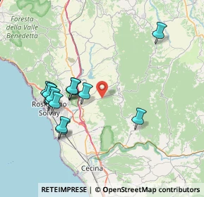 Mappa Castellina Marittima, 56040 Castellina Marittima PI, Italia (7.79786)