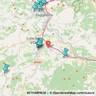 Mappa Zona Industriale Belvedere 99 Ingresso, 53034 Colle di Val d'Elsa SI, Italia (5.37455)