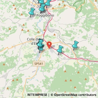 Mappa Zona Industriale Belvedere 99 Ingresso, 53034 Colle di Val d'Elsa SI, Italia (4.57769)