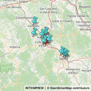 Mappa Zona Industriale Belvedere 99 Ingresso, 53034 Colle di Val d'Elsa SI, Italia (9.79)