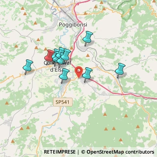 Mappa Loc. Belvedere - Ing, 53034 Colle di Val D'Elsa SI, Italia (3.15818)