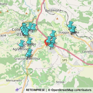 Mappa Loc. Belvedere - Ing, 53034 Colle di Val D'Elsa SI, Italia (2.021)