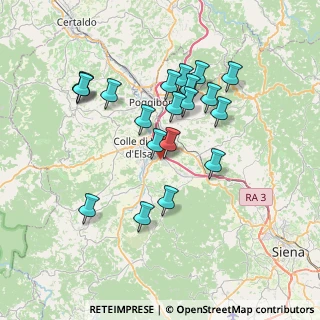 Mappa Loc. Belvedere - Ing, 53034 Colle di Val D'Elsa SI, Italia (7.071)