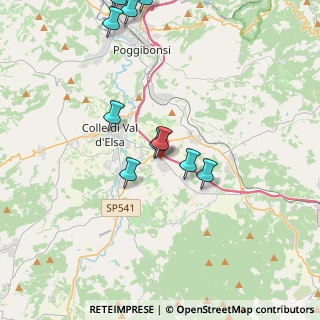 Mappa Loc. Belvedere Ingresso, 53034 Colle di Val D'Elsa SI, Italia (4.67818)