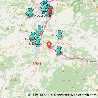 Mappa Loc. Belvedere Ingresso, 53034 Colle di Val D'Elsa SI, Italia (5.0305)