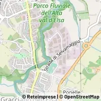 Map Colle di Val d'Elsa