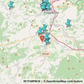 Mappa Via Bologna, 53034 Colle di Val d'Elsa SI, Italia (5.30154)