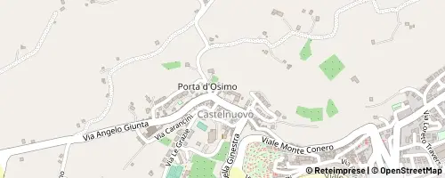 Mappa Recanati