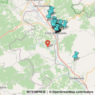 Mappa Via dell'Artigianato, 06010 Monte Santa Maria Tiberina PG, Italia (7.8935)