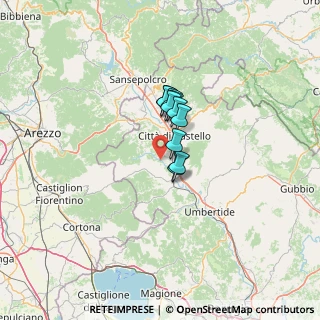 Mappa Via dell'Artigianato, 06010 Monte Santa Maria Tiberina PG, Italia (13.29091)