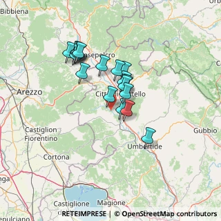 Mappa Via dell'Artigianato, 06010 Monte Santa Maria Tiberina PG, Italia (11.56389)
