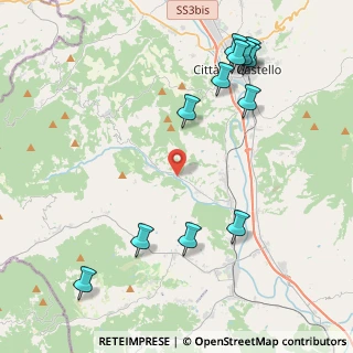 Mappa Via dell'Artigianato, 06010 Monte Santa Maria Tiberina PG, Italia (5.21167)