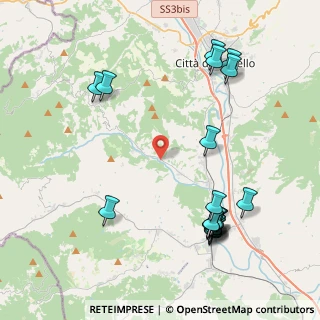 Mappa Via dell'Artigianato, 06010 Monte Santa Maria Tiberina PG, Italia (5.0885)