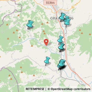 Mappa Via dell'Artigianato, 06010 Monte Santa Maria Tiberina PG, Italia (4.66)