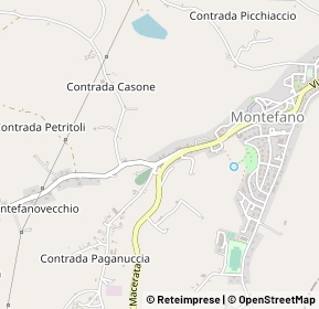 Mappa 62010 Montefano MC, Italia (0.40769)