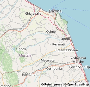 Mappa 62010 Montefano MC, Italia (11.948)