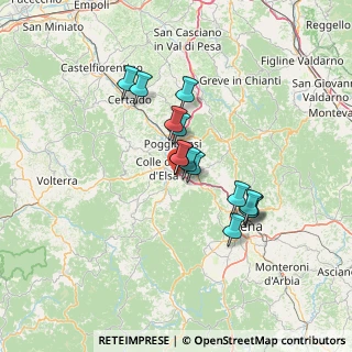 Mappa Strada di Scarna, 53034 Colle di Val D'Elsa SI, Italia (10.70286)