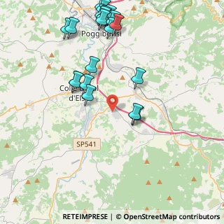 Mappa Strada di Scarna, 53034 Colle di Val D'Elsa SI, Italia (5.0695)