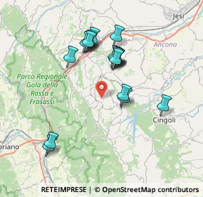 Mappa Contrada Arsicci, 62021 Apiro MC, Italia (6.95111)