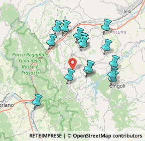 Mappa Contrada Arsicci, 62021 Apiro MC, Italia (6.94313)