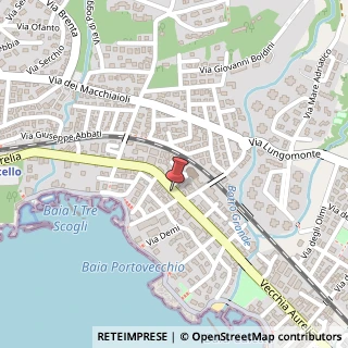 Mappa Via Aurelia, 827, 57016 Rosignano Marittimo, Livorno (Toscana)