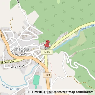 Mappa Via Amedeo Cencelli, 63, 06027 Scheggia e Pascelupo, Perugia (Umbria)