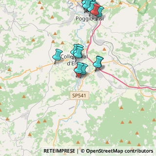 Mappa Via Vannetti L., 53034 Colle di Val d'Elsa SI, Italia (5.2445)