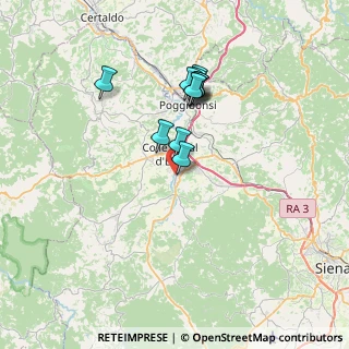 Mappa Via Vannetti L., 53034 Colle di Val d'Elsa SI, Italia (5.99364)